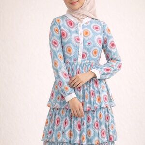 Floral Long Sleeve Dress